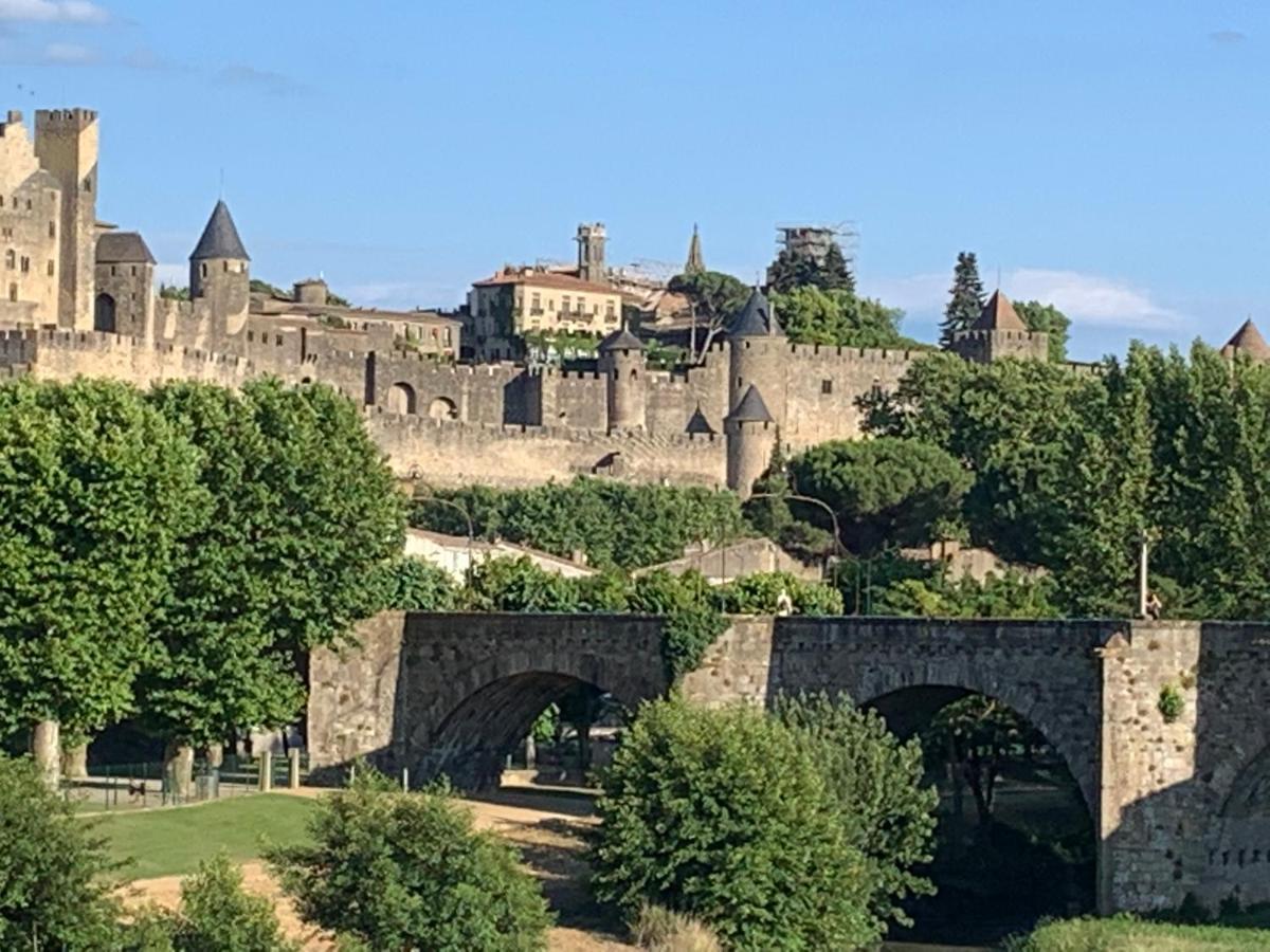 C’est une maison bleue Carcassonne Extérieur photo