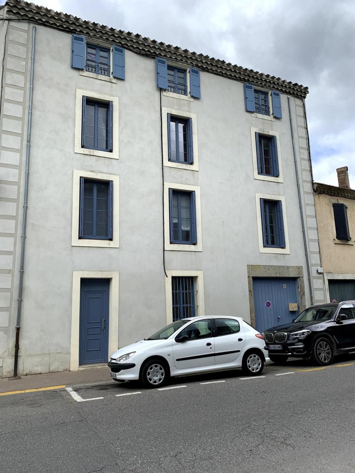 C’est une maison bleue Carcassonne Extérieur photo